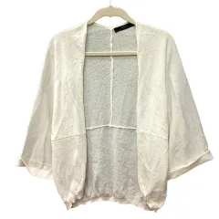 アズールバイマウジー AZUL by moussy カーディガン ニット M 白 ホワイト /MN