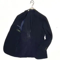 美品 RING JACKET リングジャケット テーラードジャケット ホップサック ウール ネイビー 46 Mサイズ