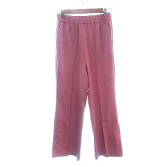 ニコアンド Niko and.. パンツ スラックス イージー センターステッチ M ピンク /AU