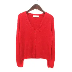 ビーミングバイビームス B:MING LIFE STORE by BEAMS カーディガン ニット 長袖 赤 レッド /MS