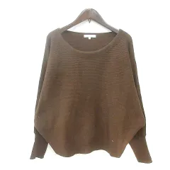ザショップティーケー THE SHOP TK ニット セーター 長袖 M 茶 ブラウン /MN