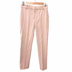 セオリー Theory スラックスパンツ ウール 00 XS ピンクベージュ /YK