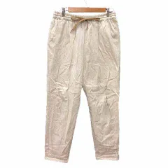 チチカカ titicaca テーパードパンツ イージー L アイボリー 白 ホワイト /YK