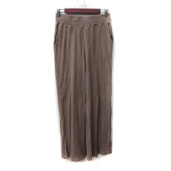 ラグマシーン RAG MACHINE ワイドパンツ L モカ /YI