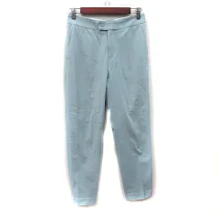 カリテ qualite テーパードパンツ 38 M 水色 /YI