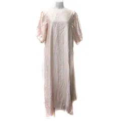 バブ Bab ワンピース ロング 半袖 M ベージュ /YI