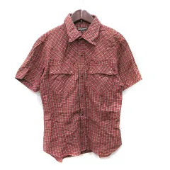 ハイダウェイ ニコル HIDEAWAYS シャツ 半袖 チェック 46 L マルチカラー /YI