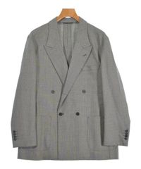 最終】steven alan W/LI W-JACKET M ベージュ - メルカリ