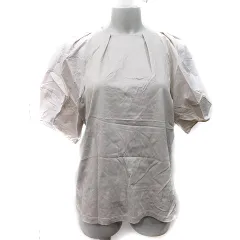 オペークドットクリップ OPAQUE.CLIP カットソー 半袖 切替 36 S ベージュ /YI