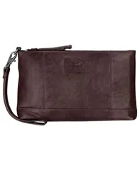 マンシーニ レディース バッグ クラッチバッグ Mancini Casablanca Collection RFID Secure Ladies Wristlet Brown ブラウン