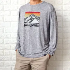 パタゴニア キャプリーン ロンT  長袖 Tシャツ ブランド ロゴ クール デイリー グラフィック ロングスリーブシャツ Patagonia 45190 LRF