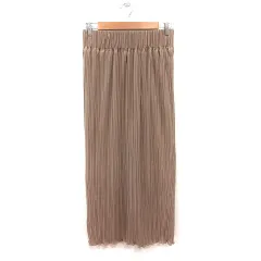 クラシカルエルフ CLASSICAL ELF プリーツスカート ロング M-L ベージュ /MS