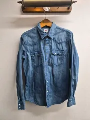 L) リーバイス デニム ウェスタン シャツ デニムシャツ 出品