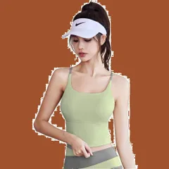 伸張 おしゃれ ブラトップ ランニング 完璧な形状 トレーニング フィットネス 吸汗速乾 ヨガ トップス 紫外線対策 レディース レディース 薄手 スポーツブラ ヨガウェア 夏 [Yodilala]