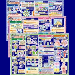 防水 知育 学習 B3サイズ 中学受験に必要な理科まとめ 日本製 3枚セット お風呂ポスター 中学受験マスターどこでも理科 お風呂の学校