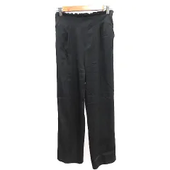 ドレスキップ DRESKIP パンツ スラックス イージー M 黒 ブラック /AU