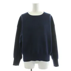 グリーンレーベルリラクシング ユナイテッドアローズ green label relaxing ニット セーター 長袖 紺 ネイビー /AN64 ■BM