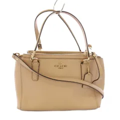 コーチ COACH ショルダーバッグ ハンドバッグ 2WAY レザー ベージュ F34797 /TK ■MU