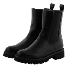 新品 卑弥呼(ヒミコ) 耐水 サイドゴアレインブーツ/644402ブラックLL
