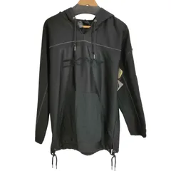 ダナキャランニューヨーク DKNY 90S ロゴプリント ナイロン切替 プルオーバーパーカー メンズ import：S のサムネイル