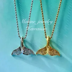 Ocean King Whale Tail　キングホエールテール　ハワイアンジュエリー　ネックレス　316Ｌ　BIG SIZE