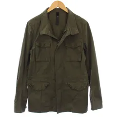 ダブルジェイケイ wjk ミリタリージャケット ジップアップ L カーキ 4106-cs04t /TK