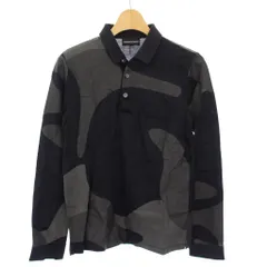 エンポリオアルマーニ EMPORIO ARMANI ポロシャツ 長袖 総柄 12A 154cm ネイビー /TK