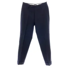 【中古】インコテックス INCOTEX ウール ドレススラックスパンツ ネイビー【サイズ44】【メンズ】
