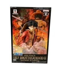 美品 バンプレスト ONE PIECE CRANEKING ワンピース DXF BROTHERHOOD II モンキー・D・ルフィ フィギュア