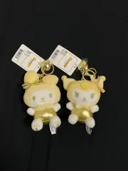 正規品ライセンス Sanrio GOLD HEART キーホルダー ぬいぐるみ