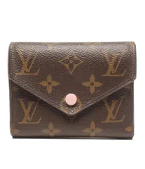 ルイ・ヴィトン 三つ折り財布 コンパクトウォレット ポルトフォイユヴィクトリーヌ モノグラム M62360 レディース LOUIS VUITTON