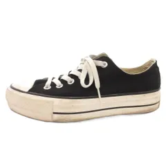 コンバース CONVERSE PLTS OX BLACK オールスター ALL STAR スニーカー シューズ 24.5cm 黒 ブラック /BS