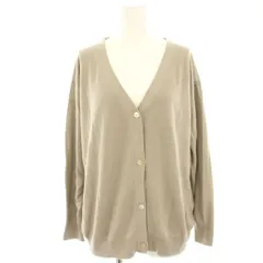 アーバンリサーチ サニーレーベル URBAN RESEARCH Sonny Label 接触冷感クールミストカーディガン ニット 長袖 Vネック F グレージュ LA35-22R009 /HN