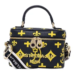 新品 [カステルバジャック] ショルダーバッグ 撥水 レディース 068133 クレア バニティバッグ バニティポーチ 軽量 【11】 イエロー