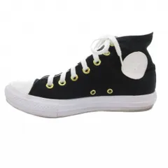 コンバース CONVERSE × earth music&ecology スニーカー シューズ ハイカット キャンバス 24cm 黒 ブラック /JS