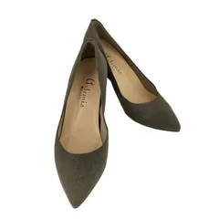 ダイアナ DIANA スエードポインテッドトゥパンプス レディース JPN：23 