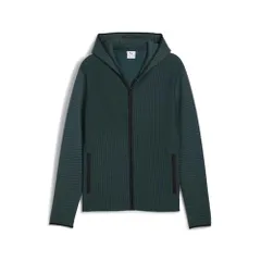 新品 [プーマ] ゴルフジャケット ゴルフ BOULDER 2.0 フルジップ メンズ グリーンテレイン