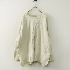 アンフィーロ UNFILO オンワード樫山 コットンカシミヤニット クルーネック XL＼オフホワイト セーター プルオーバー【2400014697100】のサムネイル
