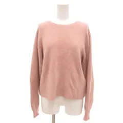 アーバンリサーチ ドアーズ URBAN RESEARCH DOORS ニット セーター M ピンク ラウンドネック 長袖 /NL