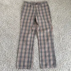 極美品！BURBERRY BLACK LABEL バーバリー　ノバチェック　パンツ　サイズ73