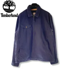 OLD Timberland  ティンバーランド 90s〜00s L ネイビー クラシック ワークジャケット ヴィンテージ