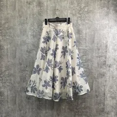 【T-351】PROPORTION BODY DRESSING 花柄フレアスカート PSサイズ レディース プロポーションボディドレッシング フラワー柄 上品 きれいめ