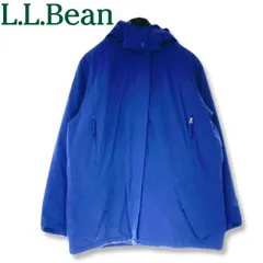 L.L.Bean エルエルビーン XL ブルー 中綿 撥水 マウンテンパーカー Thinsulate ジャケット レディース