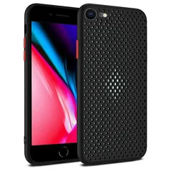 【新品】 Casesmo iPhone 17e/16e 用 ケース 冷却 放熱メッシュ構造 高い排熱性 いphone 17e/16e 用 スマホケースレンズ保護 ワイヤレス充電に対応 TPU マットな質感に 指紋防止 超薄型 超軽量 ストラップホール付き  0