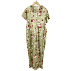 LITTLE　SUNNY　BITE　PINK　HOUSE　ピンクハウス　リトルサニーバイト　A2111FP　ローズブーケプリントサロペット　オールインワン　コラボ　グリーン