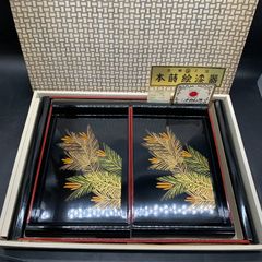 漆器 能登国輪島市、若島屋、 沈金菊詰め盆 - メルカリ