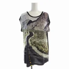 ディーゼル DIESEL カットソー ノースリーブ 総柄 マルチカラー 93243 /EE