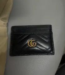 グッチ GGマーモント カードウォレット ブラック