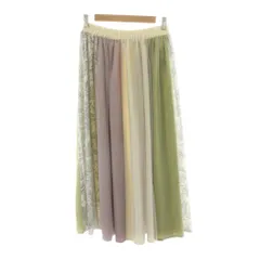 ブージュルード Bou Jeloud フレアスカート ロング チュール F マルチカラー /NQ