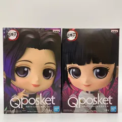鬼滅の刃 Qposket フィギュア 胡蝶しのぶ 栗花落カナヲ 2種セット バンプレスト バンダイスピリッツ まとめ売り プライズ 景品【未開封】E-1-1　<!-利用不可文字-!>A